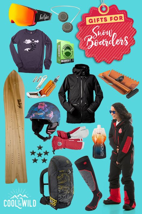 A selection of super cool gifts, gear and accessories for the snowboarder in your life Snowboarding Gifts, Snowboarding Accessories, Adventure Ideas, Presents For Boyfriend, Useful Items, Snowboarding Gear, Camping Recipes, Snowboards, Happy Love