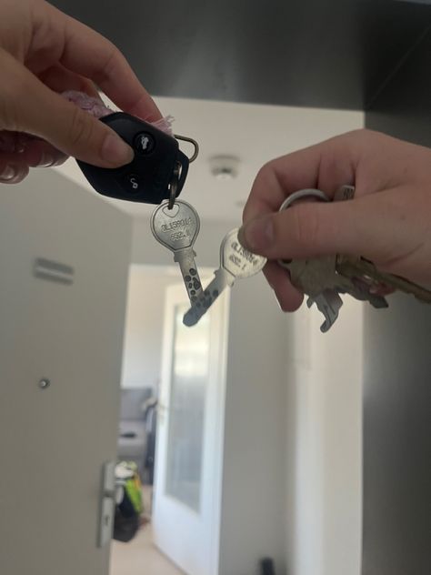 Own apartment w boyfriend Couple In Nyc Apartment, First Apartment Boyfriend, Moving In With Your Boyfriend Aesthetic Keys, Our First Apartment Aesthetic, Moving In With My Boyfriend, Aesthetic Couple Apartment, 2 Bedroom Apartment Aesthetic, New House Keys Aesthetic Couple, Husband And Wife Apartment