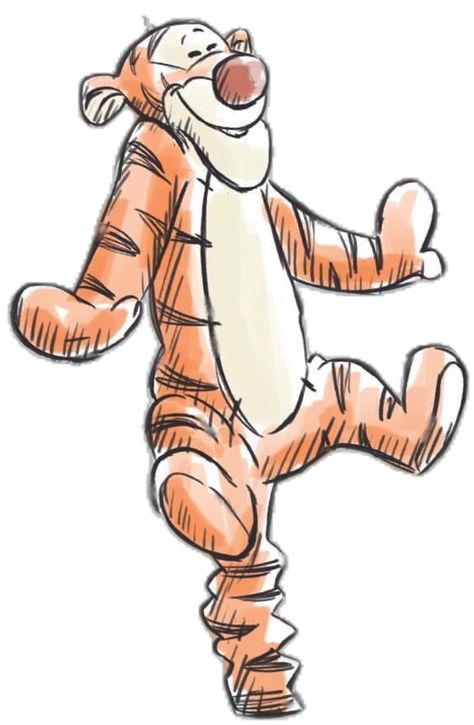 Pooh Drawing, Winnie The Pooh Tattoos, Pooh Bebe, Eeyore Pictures, Winnie The Pooh Drawing, Tigger Disney, Baby Disney Characters, Winnie The Pooh Cartoon, Tigger Winnie The Pooh