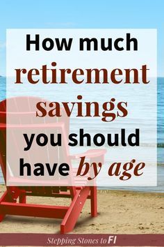 Are you on track to retire when you want to? Find out here with simple tables and charts, and find out how you can get back on track if you are behind on savings. #retirement #wealthbuilding #personalfinance #investing #financialplanning #retirementplanning How Much To Save For Retirement, Retirement Savings By Age, Simple Tables, Retirement Finances, Planning For Retirement, Retirement Savings Plan, Save For Retirement, Retirement Strategies, Retirement Advice