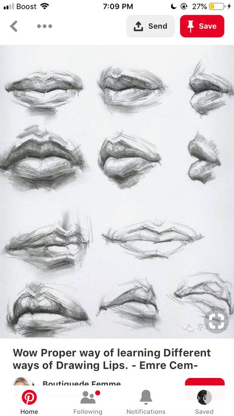 Lips Anatomy Drawing, Male Lip Drawing, Lips Anatomy, Pencil Shading Techniques, Lips Sketch, Drawing Lips, Human Body Drawing, Anatomy Sculpture, Mouth Drawing