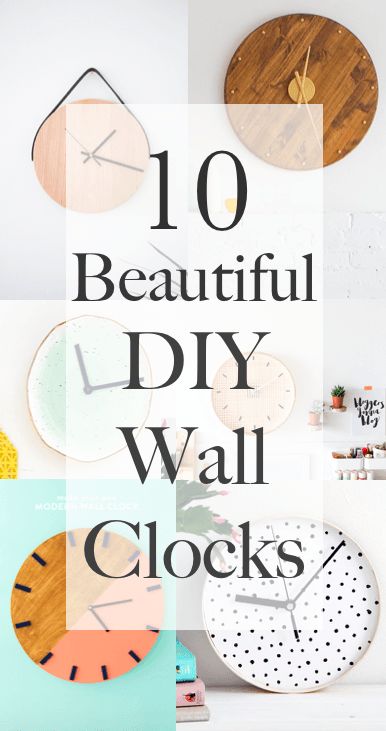 Diy Large Clock, Boho Clock Wall, Diy Wall Clock Ideas How To Make, How To Make A Clock, Diy Clock Painting Ideas, Clock Diy Crafts Wall Decor, Handmade Wall Clock Diy, Diy Clock Wall Creative, Upcycled Clocks Ideas