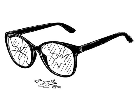 Glasses Frames Drawing, Drawing Of Glasses, Broken Glass Sketch, Eye Glasses Drawing, Specs Drawing, Bookish Drawings, Draw Glasses, Net Drawing, Glasses Character