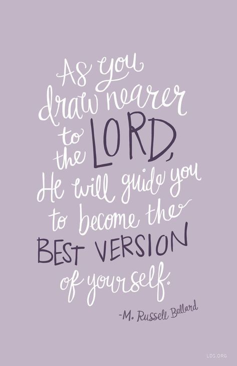 Gospel Quotes, Conference Quotes, Church Quotes, Ayat Alkitab, Lds Quotes, Girls Camp, Relief Society, Best Version Of Yourself, Latter Day Saints