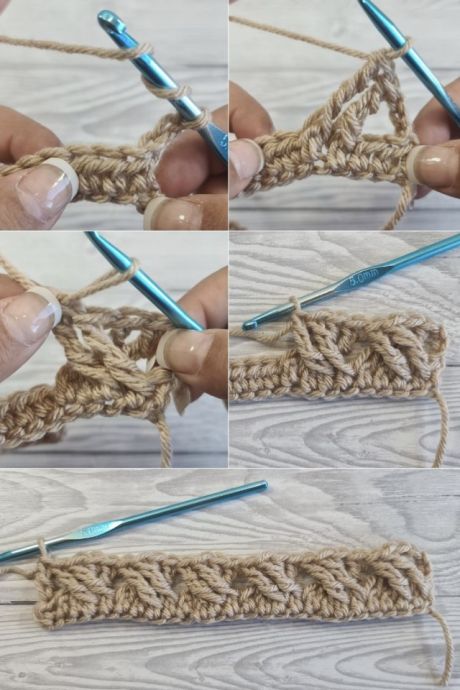 Celtic Weave Stitch, Celtic Weave, Crochet Stitches Guide, Easy Crochet Blanket, Easy Crochet Stitches, Crochet Stitches Video, Crochet Stitches For Beginners, Learn How To Crochet, Crochet Stitches Tutorial