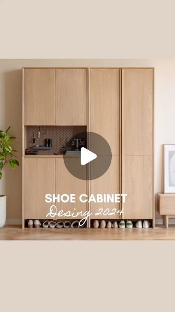 Foyer Storage Ideas Entryway, Foyer Cabinet Entryway, Shoes Cabinet Ideas, Hidden Shoe Storage Entryway, Foyer Shoe Cabinet, Foyer Shoe Storage, Shoe Cabinet Ideas, Shoe Storage Cabinet Entryway, Entrance Shoe Cabinet