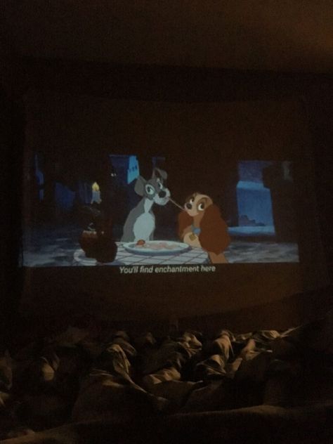 Movie Night In Bedroom, Disney Movie Night Aesthetic, Projector Bedroom Ideas, Movie Night Bedroom, Film Projector Aesthetic, Movie On Projector, Movie Projector Aesthetic, Movie Projector Bedroom, Projector In Bedroom Aesthetic