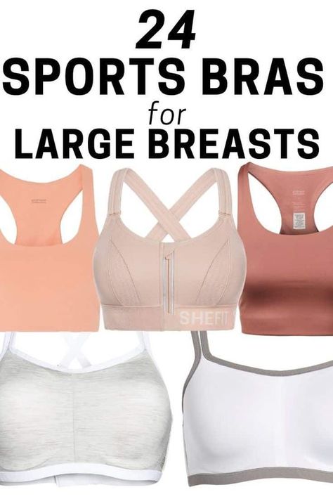 24 Best Sports Bras for Large Breasts That Are Actually Supportive Best Sports Bra For Large Breast High Impact, Womens Bras Athletic Wear, Women’s Sports Bras, Sports Bra For Large Bust, Best High Impact Sports Bras, Best Sports Bras For Large Bust, Best Supportive Bras, Best Sports Bra For Large Breast, High Impact Sports Bra For Large Bust