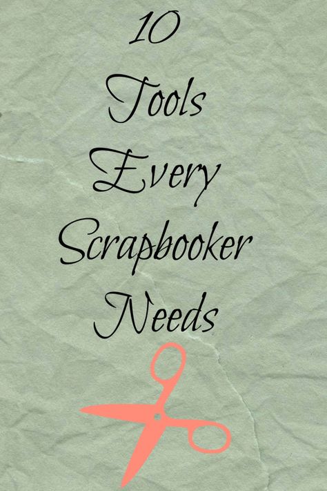 Beginner Scrapbooking, Scrapbooking 101, How To Make A Paper Bag, Paper Bag Scrapbook, Scrapbook Organization, Recipe Scrapbook, Scrapbooking Tools, Scrap Booking Ideas, Scrapbook Book