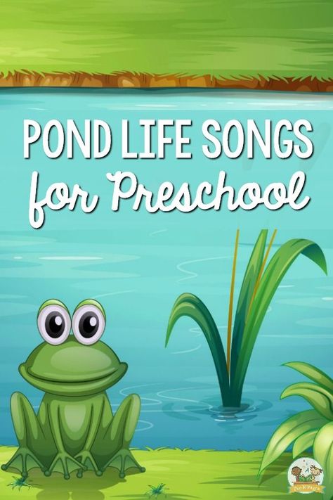 Best Pond Songs for Preschool
Make a splash with this pond life song list! 💦🎶 Your kids will love singing along to these fun and educational tunes. Ready to rock out with our pond life song list? 🤘🐸 Check out the full list and get ready to sing your heart out! 🎶💕
#preschool #pondlife #prek Pond Songs Preschool, In The Small Small Pond Preschool Activities, Pond Activities For Toddlers, Preschool Pond Theme, Pond Life Preschool Crafts, Pond Theme Preschool, Pond Life Preschool, Pond Preschool, Pond Activities