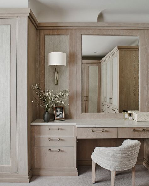 Dressing Room Decor Ideas, Elegant Dressing Room, Anna Wilson, Neutral Glam, Small Dressing Rooms, Elegant Dressing, Dressing Room Decor, Phillip Jeffries, Master Room