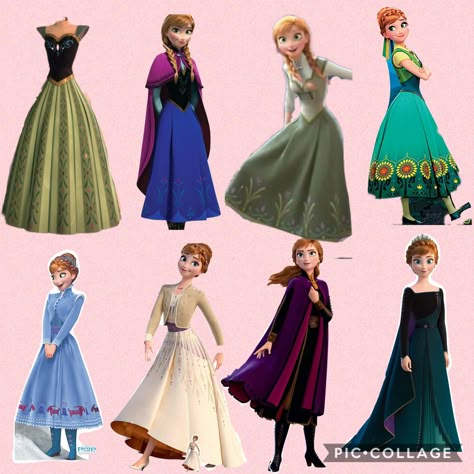 Anna Frozen All Outfits, Anna Dresses Frozen, Anna Dress Frozen 2, Anna Frozen Costume Women Diy, Frozen Anna Outfit, Anna Frozen Aesthetic Outfit, Anna Frozen Disneybound, Anna Outfit Ideas, Anna Frozen Outfit