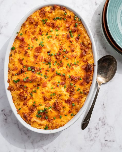 Twice Baked Potato Casserole, Potatoes Casserole, Twice Baked Potato, Twice Baked Potatoes Casserole, Baked Potato Casserole, Bacon In The Oven, Potatoe Casserole Recipes, Baked Casserole, Twice Baked