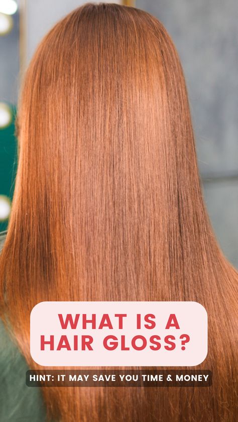 Styling Ginger Hair, Red Hair Gloss Redheads, Ginger Gloss Hair, Red Hair Gloss, Hair Glossing Before And After, Hair Color Gloss, Glossing Hair, Vibrant Red Hair, Flower Farms