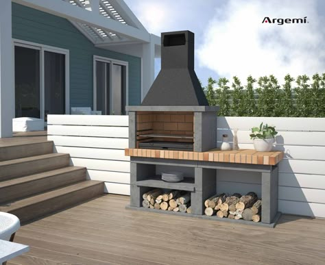 Barbeque Design, Brick Bbq, Barbecue Design, Outdoor Barbeque, Bbq Grill Design, Outdoor Kitchen Plans, Outdoor Bbq Kitchen, Backyard Fireplace, Outdoor Kitchen Design Layout