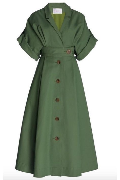 Caroline Herrera, Vestidos Maxi, Maxi Vestidos, Carolina Herrera Dresses, Classic Shirt Dress, Modest Clothing, Shirt Dress Style, Making Things, 가을 패션