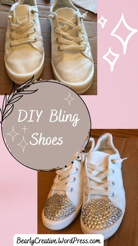 Diy Bedazzled Shoes, Diy Rhinestone Shoes, Swifty Bracelets, Decorated Sneakers, Diy Sneakers Designs, Bejeweled Shoes, Bedazzled Shoes Diy, Bedazzled Shoes, Diy Bling