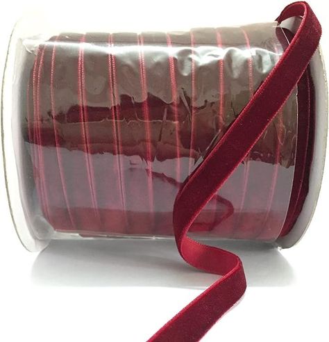 50 Yards Vintage Burgundy Velvet … curated on LTK Red Christmas Party, Gift Wrapping Party, Red Velvet Ribbon, Bouquet Home Decor, Velvet Wedding, Christmas Party Decor, Bouquet Wrap, Wrapping Party, Burgundy Velvet