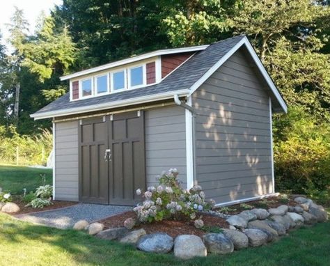 12x16 Garden Shed Plans Storage Workshop House Blueprints | Etsy Workshop House, Wall Siding, Storage Workshop, Garden Shed Plans, Technical Illustrations, Shed Blueprints, Shed Landscaping, Shed With Porch, Small Shed