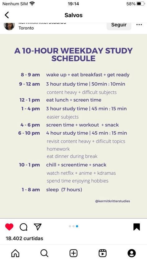 Study Schedule From 9 Am, 5 Hour Weekend Study Schedule, Study Schedule After Work, Finals Week Study Schedule, Study Schedule Ideas Student, Study Day Plan, Studying Schedule Ideas, School Day Study Schedule, Weekday Study Schedule