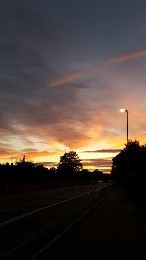 Peterborough sunset... Peterborough England, Peterborough, Beautiful Landscapes, England, Road