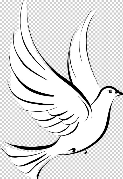 Line Dove Tattoo, Tattoo Png, Stencil Drawing, Horse Stencil, Leaf Png, Eagle Drawing, Clipart Animals, Dove Tattoo, Meaningful Tattoo Quotes