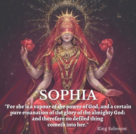 Goddess Sophia, Christ Consciousness, The Book Of Proverbs, Female Deity, Sacred Woman, Dark Goddess, Feminine Spirituality, Book Of Proverbs, Divine Goddess