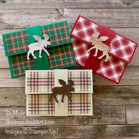 Gift Of Giving Stampin Up Cards, Pop Up Gift Card Holder, Gift Card Holder Diy, Box Cards Tutorial, Gift Cards Money, Christmas Gift Card Holders, Gift Card Holders, Diy Gift Card, Money Holders