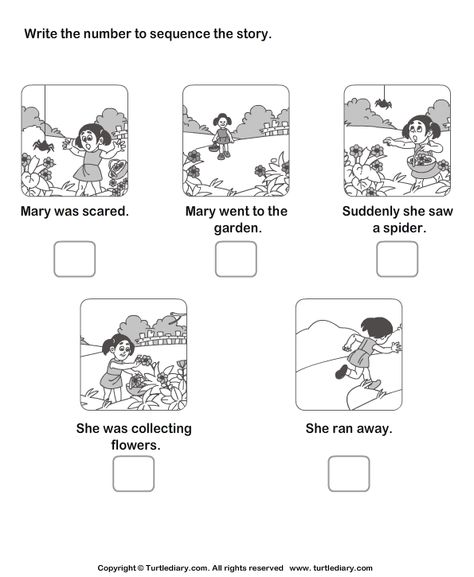 Download and print Turtle Diary's Story Sequencing Mary Went to the Garden worksheet. Our large collection of ela worksheets are a great study tool for all ages. Kindergarten Sequencing, Kindergarten Sequencing Worksheets, Sequencing Kindergarten, Picture Sequencing, Sequence Worksheet, Sequence Of Events Worksheets, Story Sequencing Worksheets, Sequencing Events, Sequence Writing