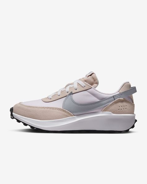 Nike Waffle Debut Women's Shoes. Nike.com Tan Shoes Outfit, Goal 2023, Gel Nails Shape, Swag Sneakers, Nike Waffle Debut, Always Forward, Nike Shoes Women Fashion, Nails Shape, 2023 Wardrobe