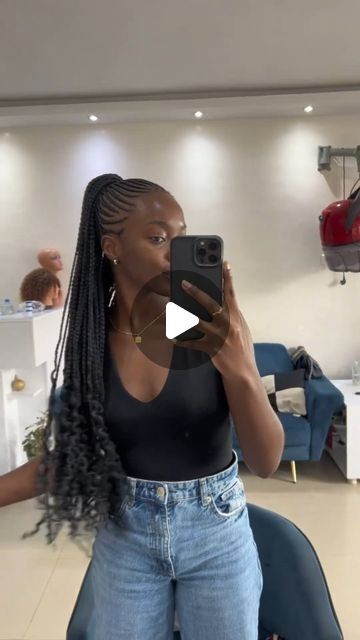 Ponytail Hairstyles Cornrow, Hairstyles Braids Cornrows, Braided Ponytail Hairstyles For Black Women Protective Styles, Braids Cornrows Hairstyles, Cornrow Braids With Natural Hair, Cornrows And Braids At The Back, Cornrows With Ponytail Extensions, Braids In The Front Ponytail In The Back, Hairstyles For African Women