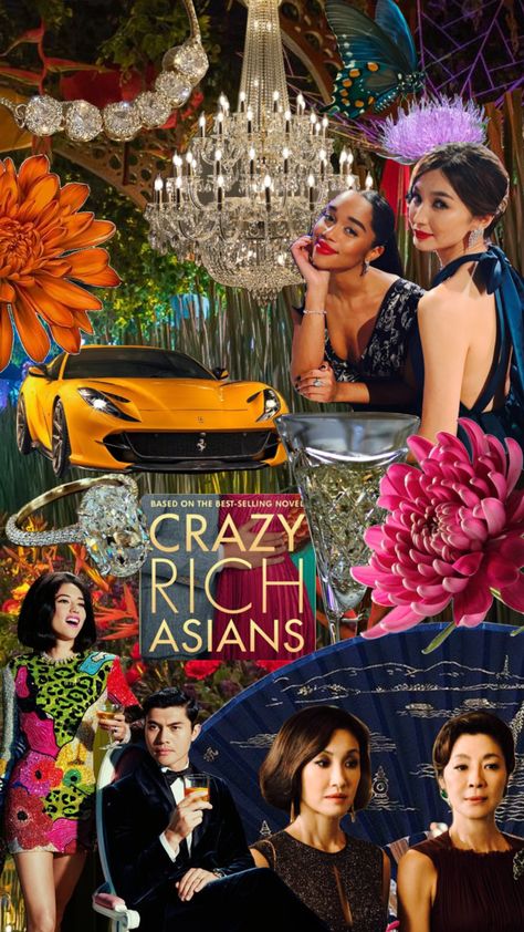 Crazy Rich Asians Wallpaper, Light Blue Bedroom, Asian Wallpaper, Iconic Films, Celebrity Memes, Gemma Chan, Crazy Rich Asians, Crazy Rich, Comfort Movies