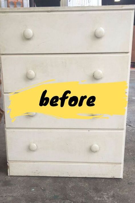 Dresser Makeover With Wallpaper, Wallpaper Dresser Makeover, Painted Dressers Before And After, Plain Dresser Makeover, Wallpaper On Dresser, Kids Dresser Ideas, Ikea Dresser Makeover, Chest Of Drawers Makeover, Upcycled Thrift