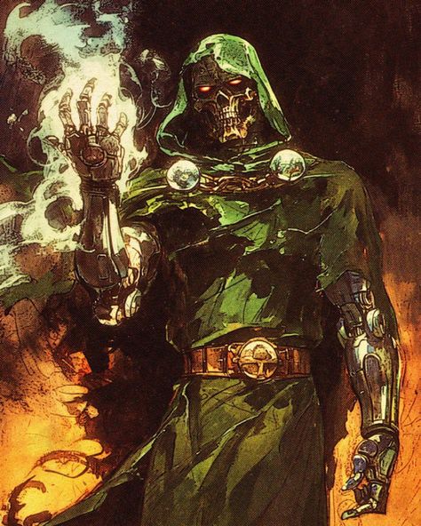 Doctor Doom Art, Doctor Doom Marvel, Spawn Comics, Dr Doom, Doctor Doom, Mf Doom, Marvel Villains, Marvel Comics Wallpaper, Books Art