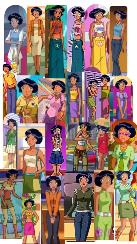 Total Spies Outfits, Totally Spies Inspired Outfits, Alex Totally Spies Outfit, Totally Spies Aesthetic Outfits, Totally Spies Alex Outfits, Totally Spies Oc, Totally Spies Pfp, Totally Spies Fashion, Total Spies