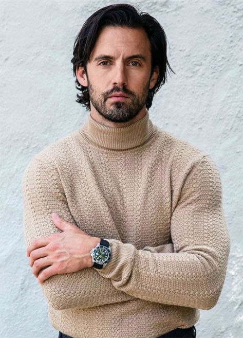 Men’s Shaggy Hair, Milo Ventimiglia Hair, Beatiful People, Jess Mariano, Milo Ventimiglia, Scruffy Men, Hair Styles Men, The Perfect Guy, Long Hair Styles Men