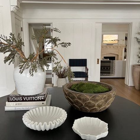 This handCrafted marble ruffle bowl is just what I was looking for to add to my living room. I love the way that marble always brings an extra feel of elegance and poshness to any room. The best part is the price! Marble Urli, Simple Home Upgrades, Vintage Ring Dish, Handmade Clay Pots, Eating Room, Stone Artwork, Lotus Bowls, Marble Bowl, Ethnic Home Decor