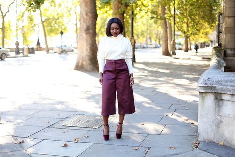 culottes-20-1024x683 Culottes Outfits Ideas-24 Ideas How to Wear Culottes This Year Grey Culottes, Sneaker Outfit Fall, How To Wear Sweatpants, Semi Casual Dresses, How To Wear Hoodies, How To Wear Culottes, Shoes Outfit Ideas, Culottes Outfit, Pants Outfit Work