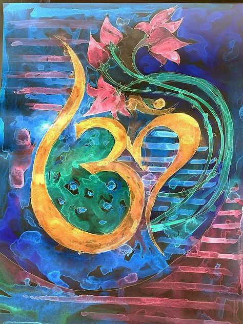 Yoga Art Illustration, Om Painting, Mordan Art, Pictorial Composition, Shiv Temple, Om Symbol Art, Chakra Painting, Girl Illustration Art, Chakra Healing Music