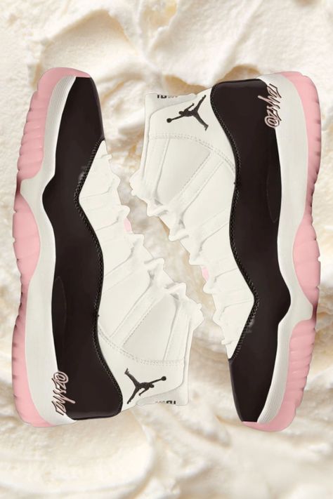 Jordan 11 Neopolitan, Neopolitan Jordan 11 Outfit, Cute Nike Shoes For Women Sneakers, New Jordans 2023, Air Jordan 11 Outfit Woman, Air Jordans 11, Jordan For Women, Jordans 11, Cute Jordans