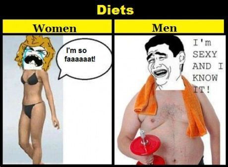 Women Vs Men, Men Are From Mars, Diet Humor, Men Vs Women, Rage Comics, Diets For Women, Man Vs, Silly Jokes, Healthy Snacks For Kids