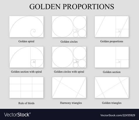 Proportion In Design, Rule Of Thirds Drawing, Golden Ratio Fashion Rule Of Thirds, Golden Proportion Architecture, Proportion Design, Proportions Drawing, Golden Ratio Composition, The Golden Ratio Architecture, Golden Spiral Composition