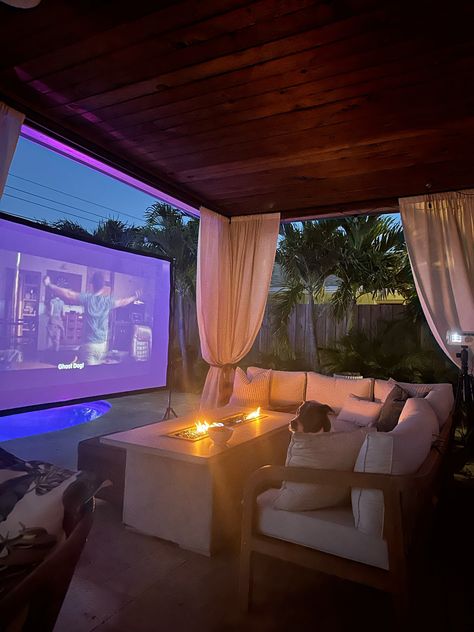 Shop Eazze D1 Smart Projector with WiFi … and other curated products on LTK, the easiest way to shop everything from your favorite creators. Projector In Backyard, Pool With Projector, Mansion Porch, Italian Mansion, Projector Setup, Self Date, Summer Movie Night, Outdoor Projector Screen, Outside Movie