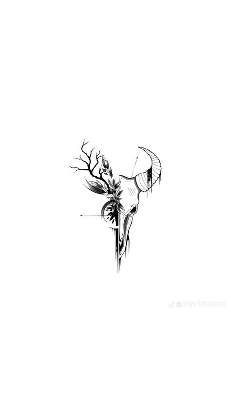 Deer Tattoo For Men, Male Chest Tattoos, Owl Painting Acrylic, Small Beach Tattoos, Beach Tattoos, Male Chest, Deer Tattoo, Ocean Tattoos, Beach Tattoo