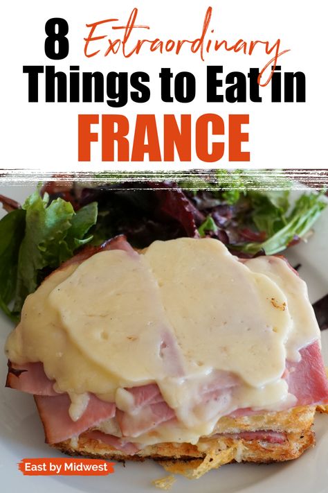 Best Croque Monsieur In Paris, French Inspired Meals, How The French Eat, Easy French Meals Dinners, French Food Recipes Desserts, French Cooking For Beginners, French Foods For Party, Easy French Meals, French Food For Olympics Party