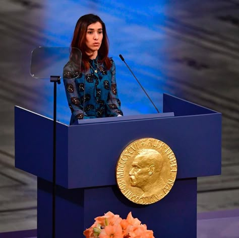 Nobel Prize Aesthetic, Prize Aesthetic, Nadia Murad, Portland Summer, Fame Aesthetic, My Life Aesthetic, Rich Women Lifestyle, International Law, Go For It Quotes