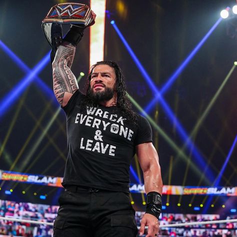 Wreck Everyone And Leave, Roman Reign, Roman Reigns Shirtless, Roman Reigns Wwe Champion, The Fiend, Joe Anoaʻi, Wwe Superstar Roman Reigns, Braun Strowman, Bray Wyatt