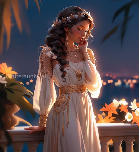 Egypt Airport, Sumeru Oc, Dress Animation, Goddess Character, Look Medieval, Diy Disney Princess, Vintage Outfits Classy, Egyptian Princess, Arabian Princess