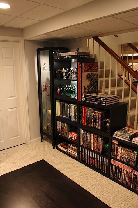 Comic Book Rooms, Dnd Room, Comic Room, Geek Room, Nerd Room, Otaku Room, Game Room Design, Game Room Decor, Room Setup