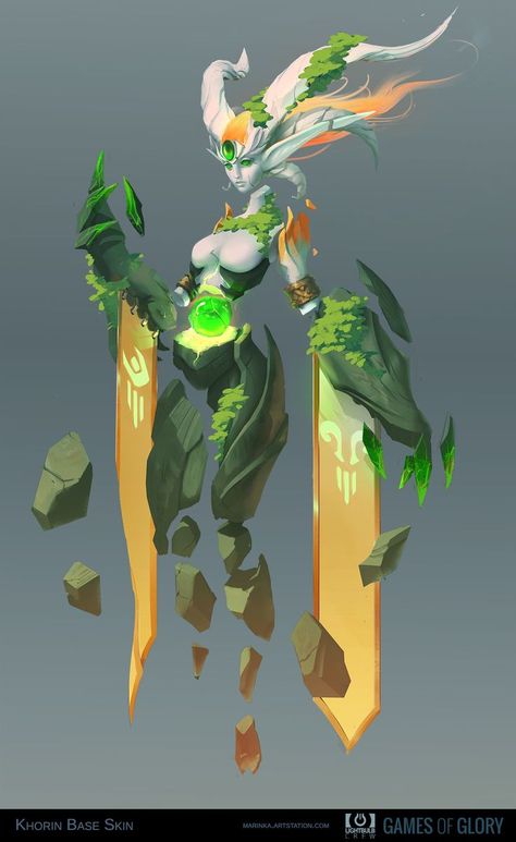 Nature stone and plants creature character concept. Concept Art Landscape, Fantasy Monster, Monster Girls, Monster Design, Creature Concept Art, Arte Fantasy, 판타지 아트, Creature Concept, 영감을 주는 캐릭터